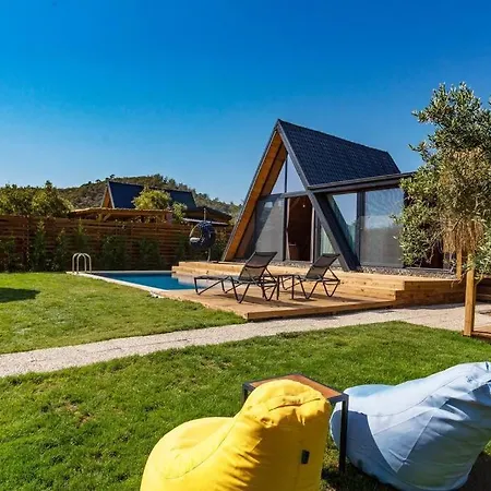 Zeytin Havuzlu Jakuzili Villa