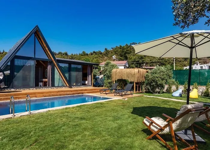 Vilă Zeytin Havuzlu Jakuzili *