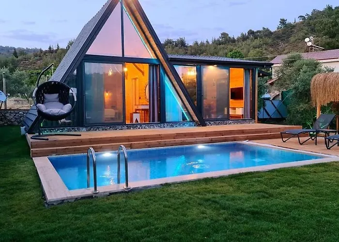 Zeytin Havuzlu Jakuzili Vila *